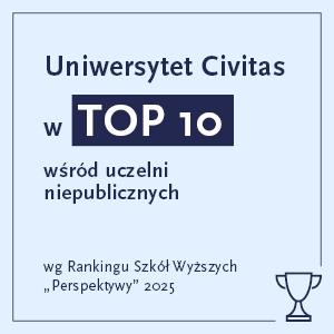 Uniwersytet Civitas w TOP 10 uczelni niepublicznych!