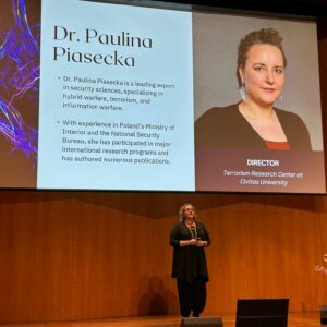 Dr. Paulina Piasecka delivers keynote speech at NATO Education Event in the Hague